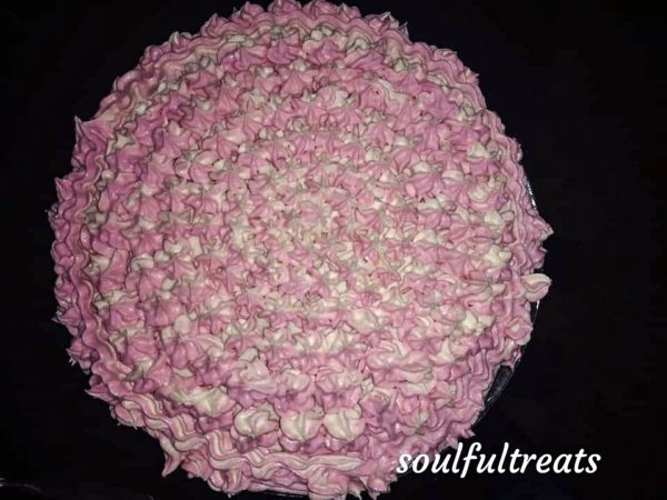 Stawberry Butter cream Cake