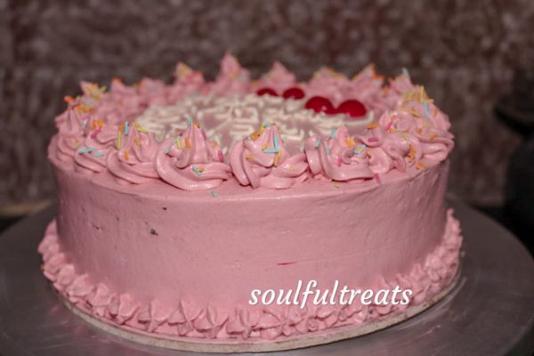 Choco Strawberry Cake