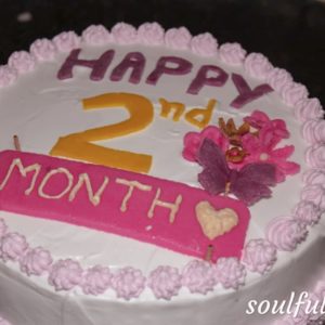Whipped Cream Fondant Cake