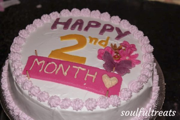 Whipped Cream Fondant Cake